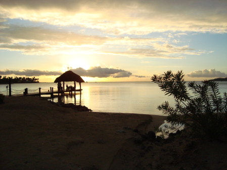 Tramonto alle Fiji Tramonto alle Fiji